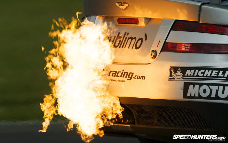 flames, Cars, Fire, Aston, Martin, Backview, Vehicles, Exhaust HD Wallpaper Desktop Background