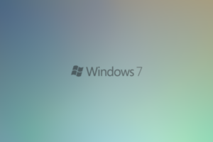 minimalistic, Windows, 7, Logos