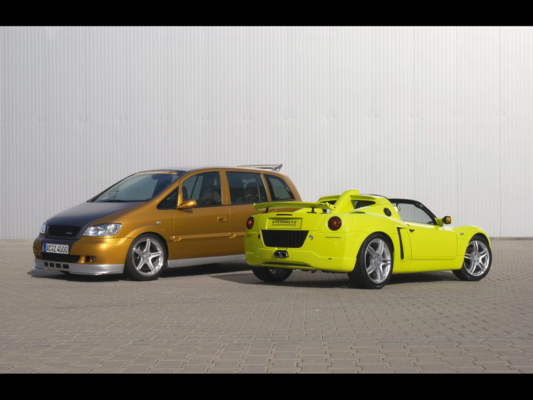 2001, Steinmetz, Opel, Funster, Concept, Supercar, Tuning, Van, Suv HD Wallpaper Desktop Background