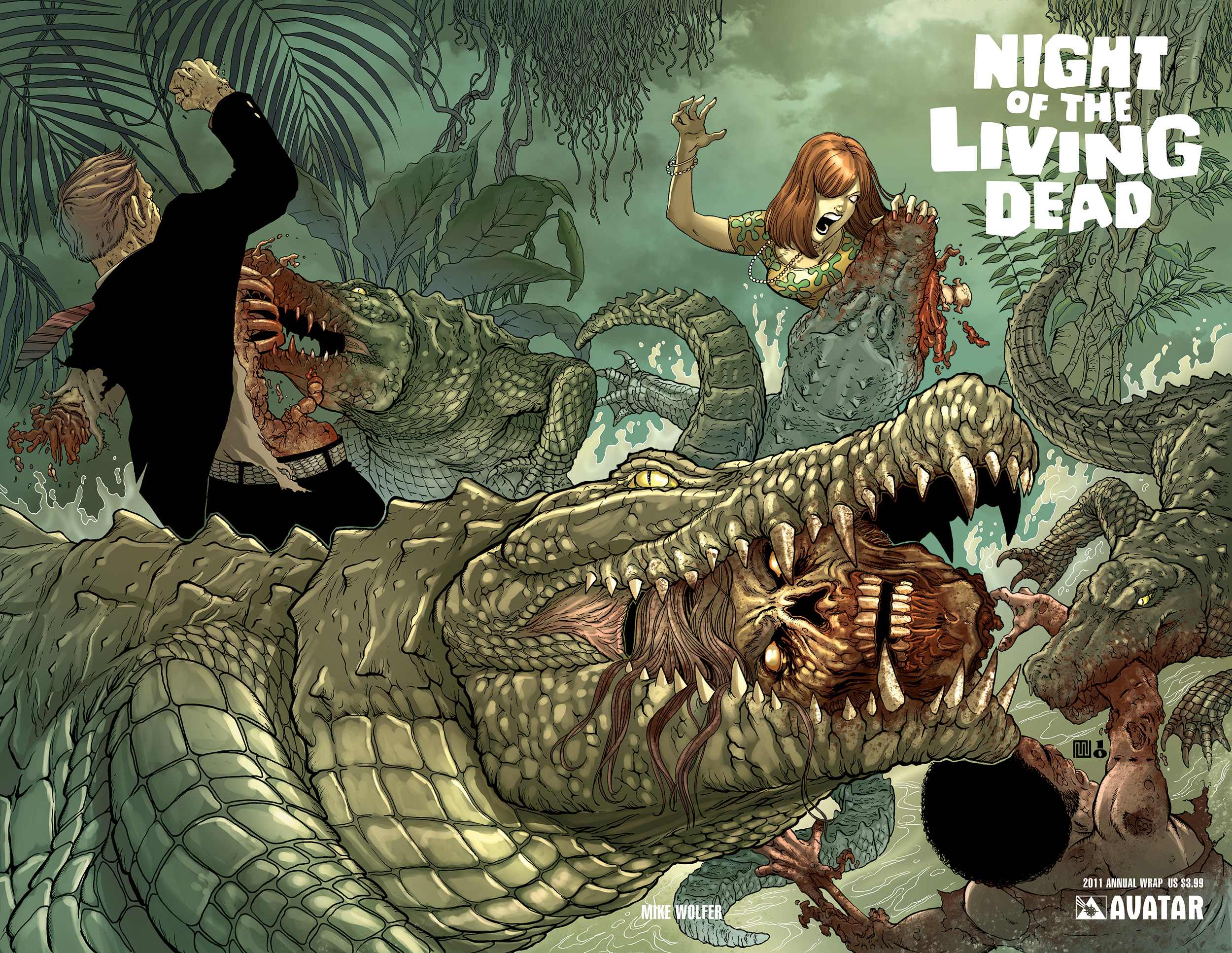 night, Of, The, Living, Dead, Avatar press, Jw Wallpaper