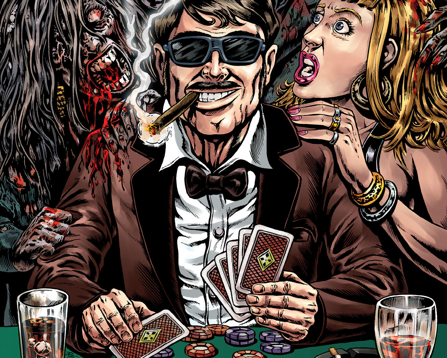 night, Of, The, Living, Dead, Avatar press, Rj Wallpaper