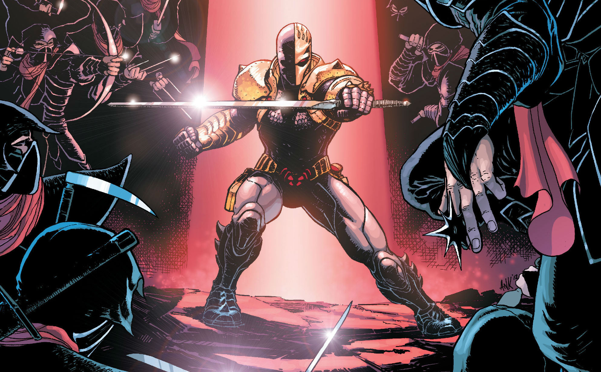 deathstroke, Dc comics, Gr Wallpaper