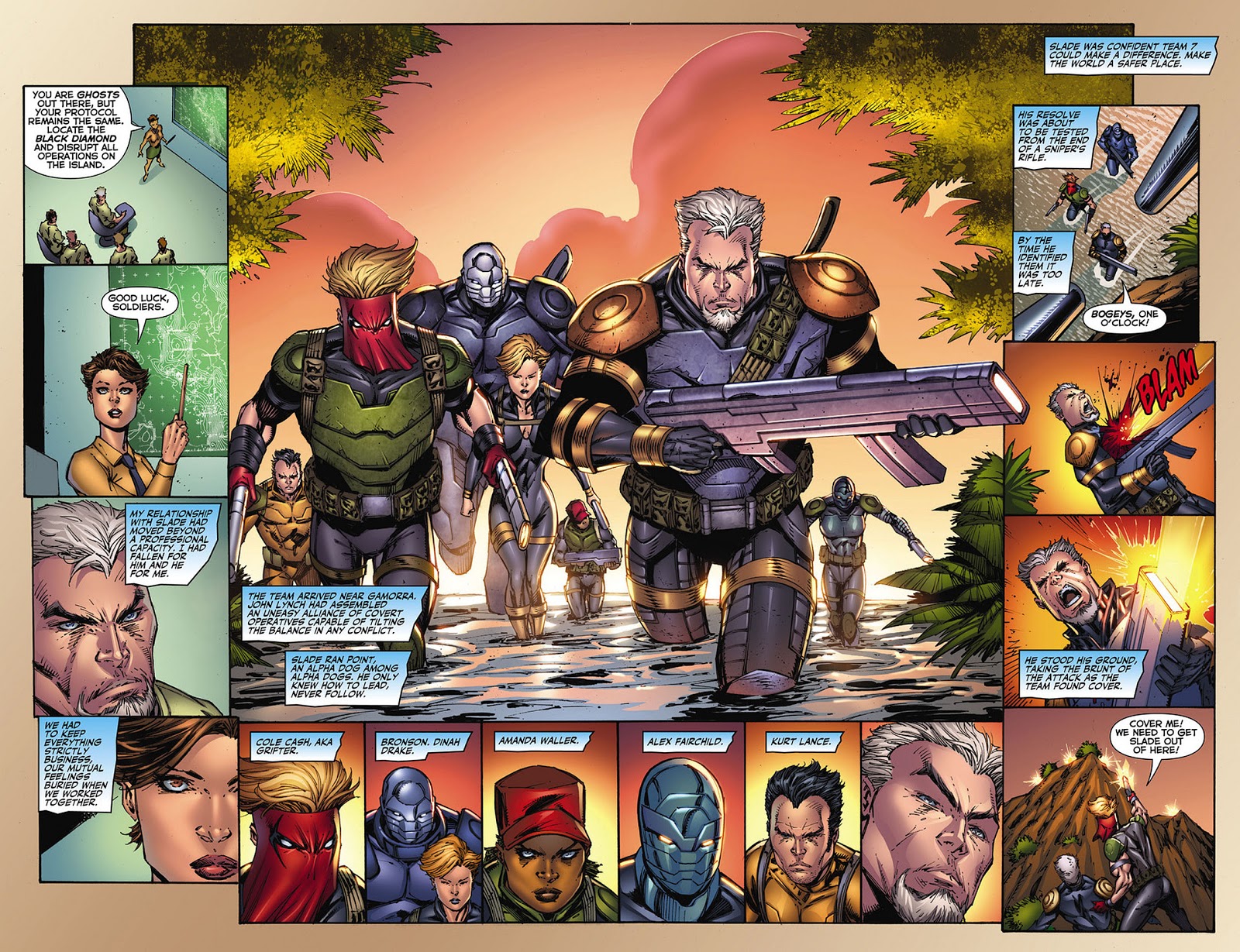 deathstroke, Dc comics Wallpaper