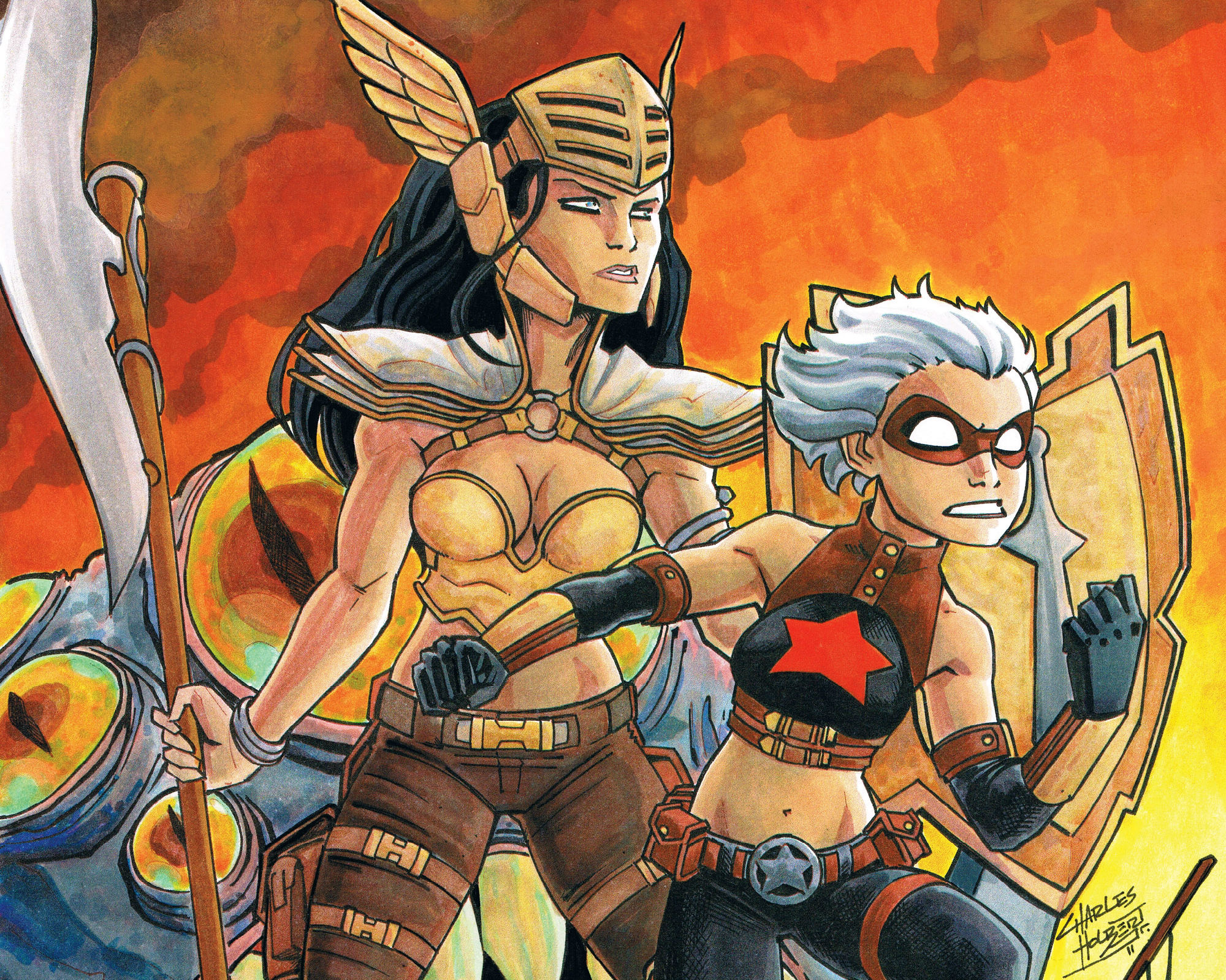 war, Goddess, Boundless comics, Hr Wallpaper