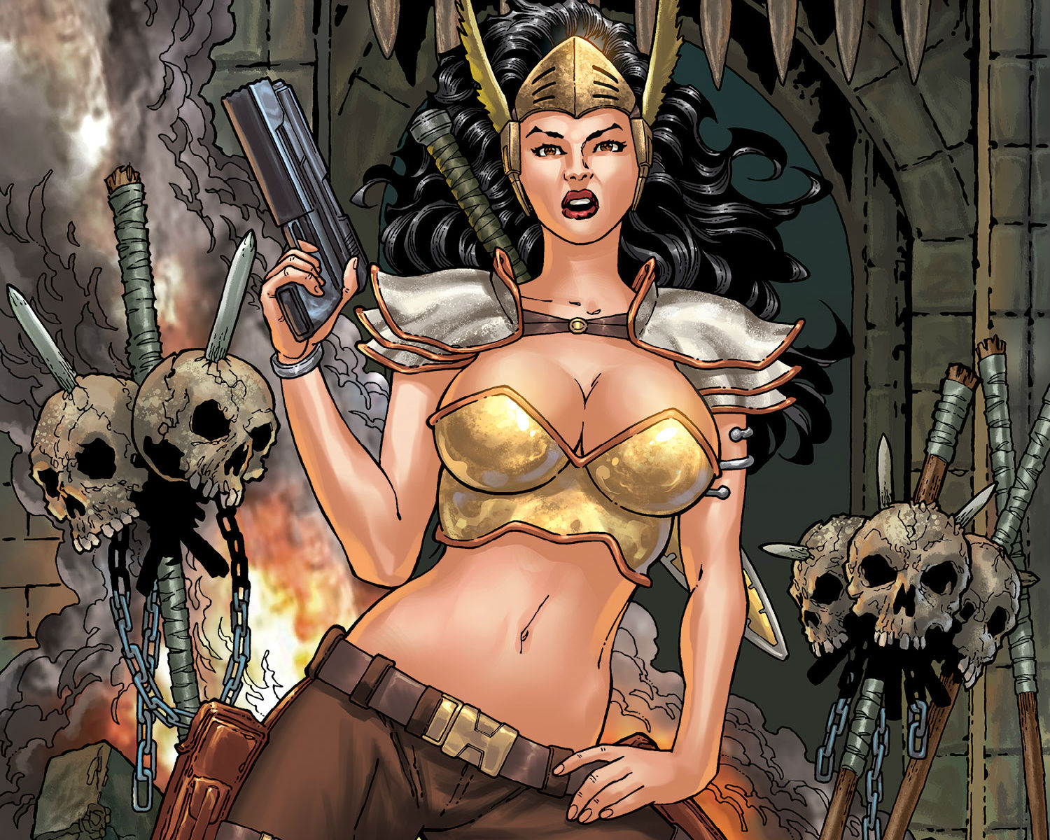 war, Goddess, Boundless comics Wallpaper