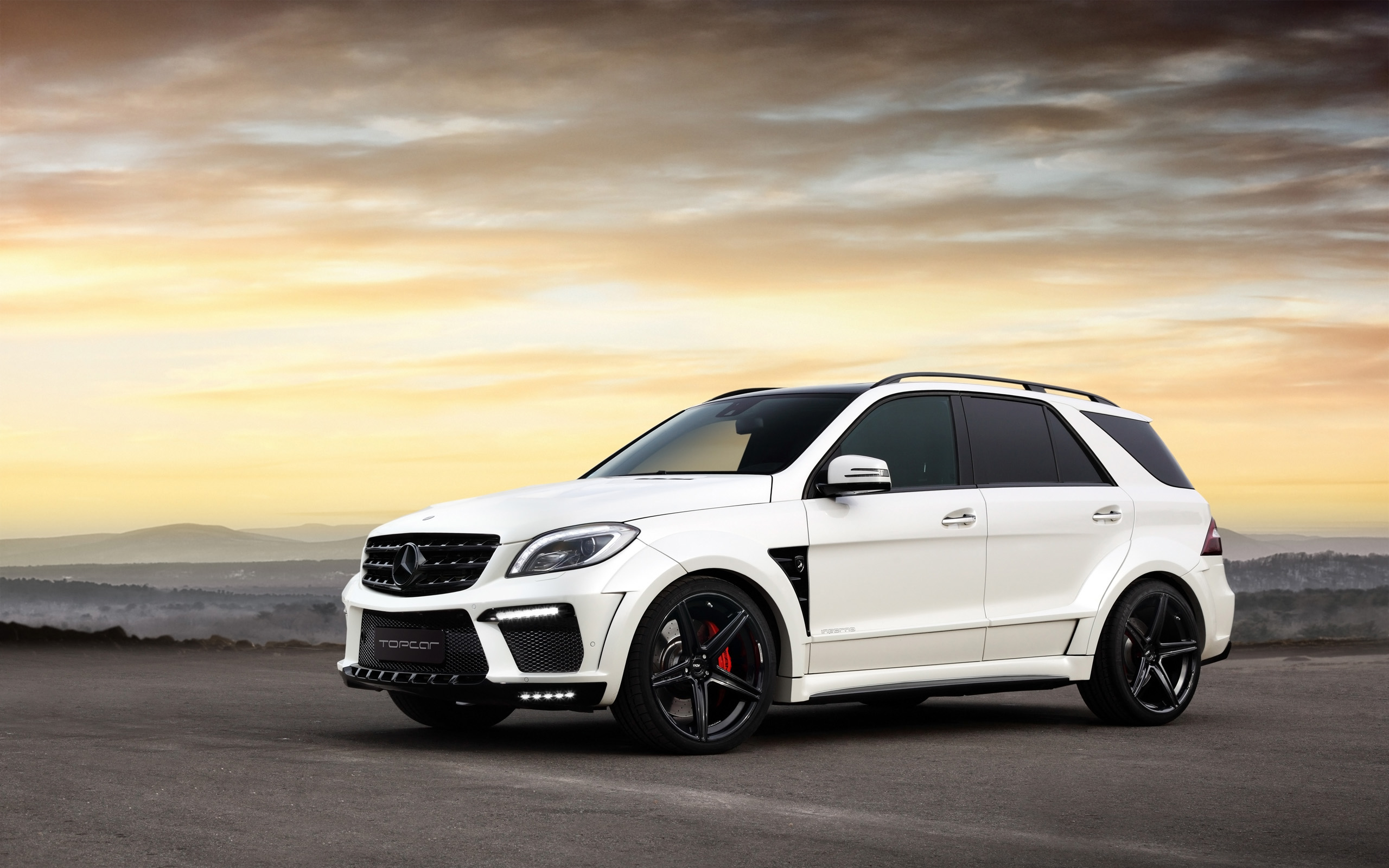 2013, Topcar, Mercedes, Benz, Ml 63, Amg, Inferno, Suv, Tuning Wallpaper