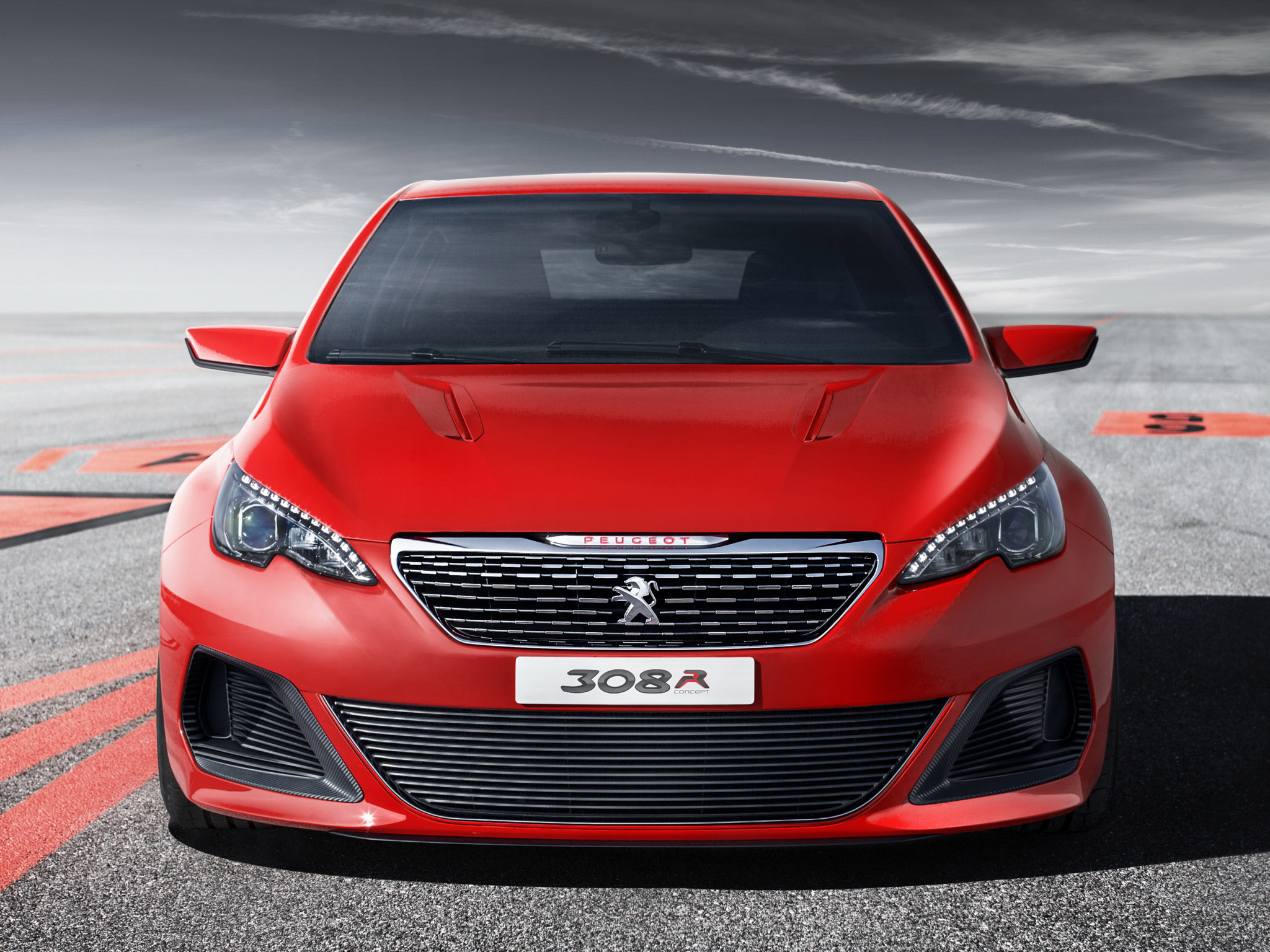 2013, Peugeot, 308, R, Concept, Tuning Wallpaper
