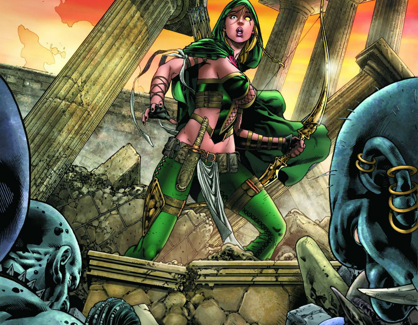grimm, Fairy, Tales, Zenescope entertainment, Hf Wallpaper