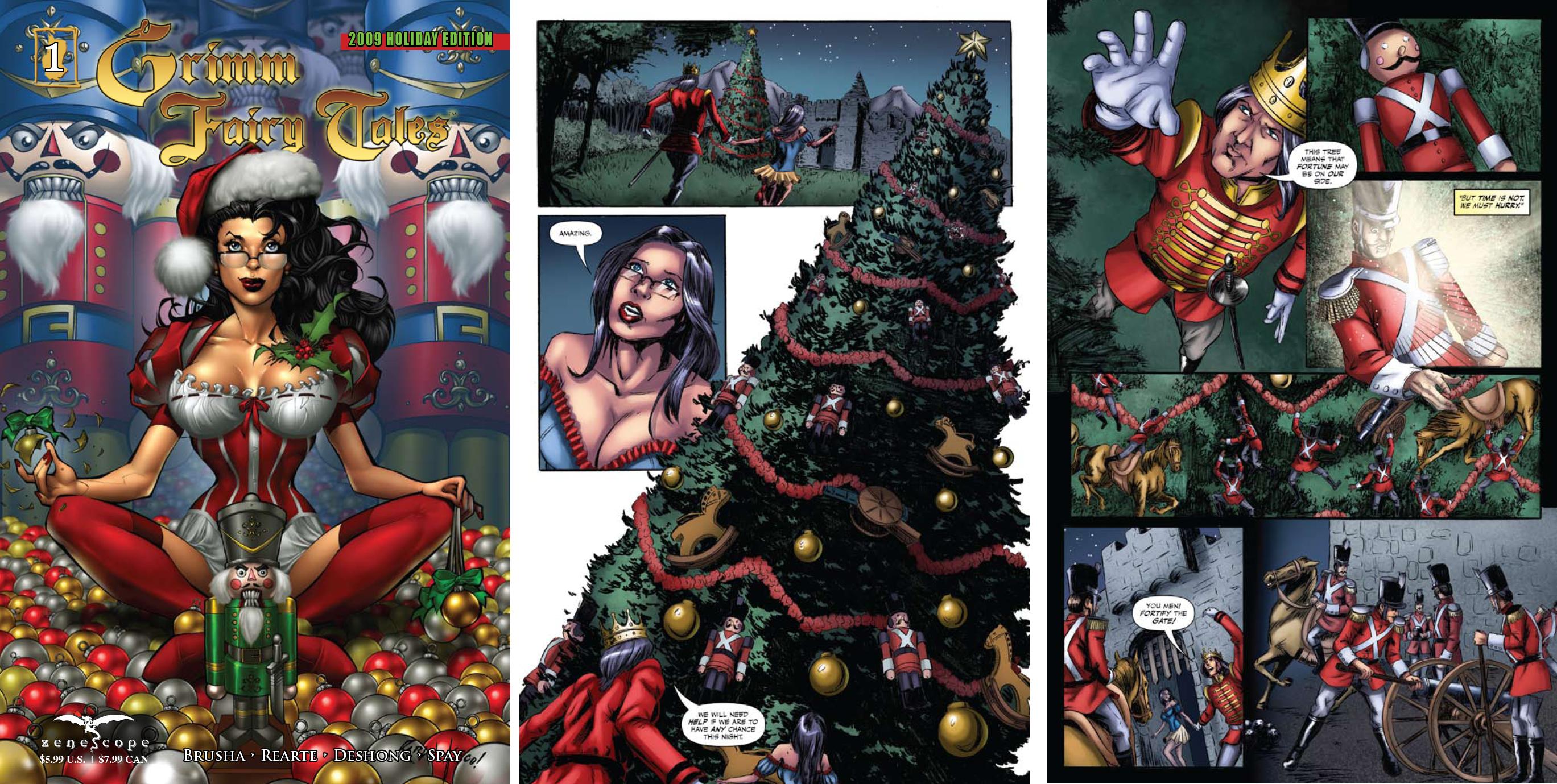 grimm, Fairy, Tales, Zenescope entertainment, Christmas, F, Jpg Wallpaper