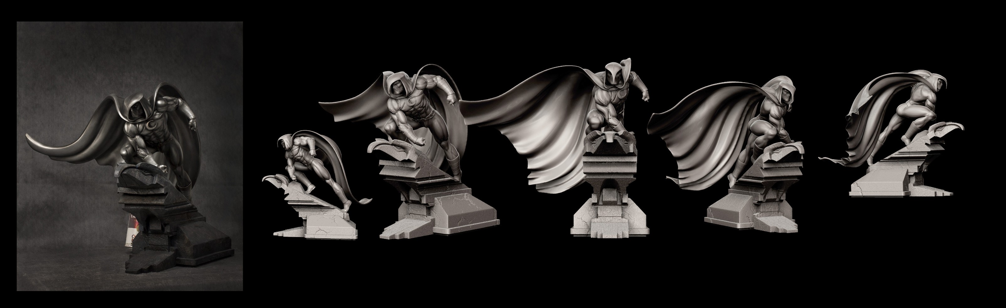 moon, Knight, Marvel, He Wallpaper