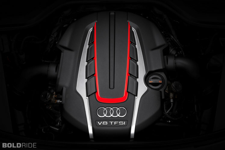2015, Audi, S 8, Engine HD Wallpaper Desktop Background