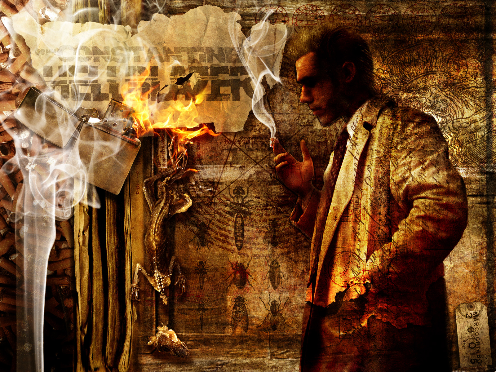 hellblazer, Vertigo, Je Wallpaper
