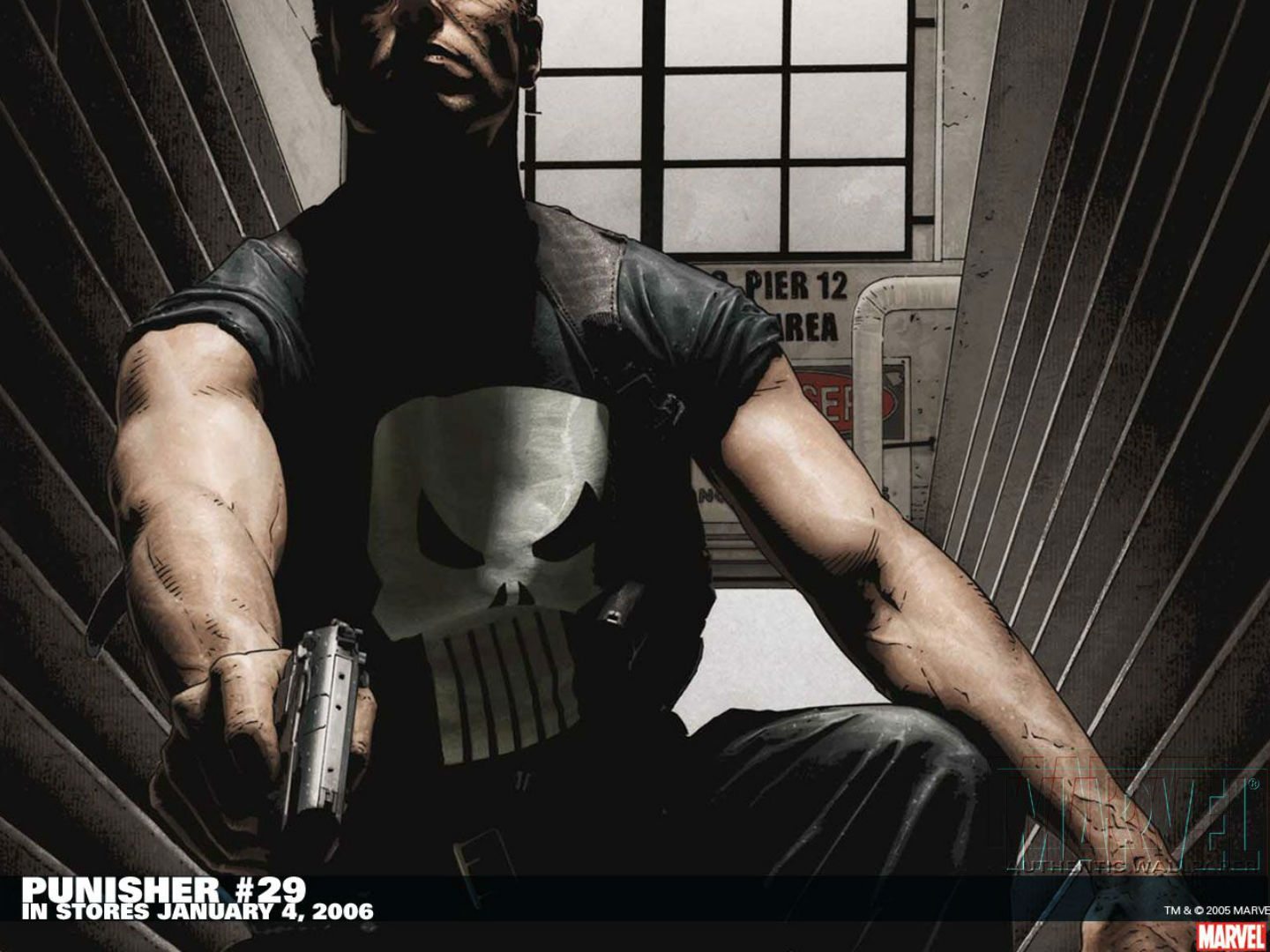 the, Punisher, Marvel, Ge Wallpaper