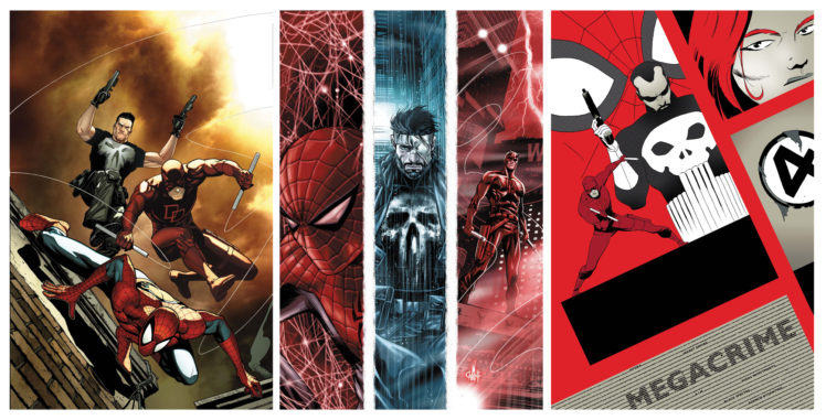 the, Punisher, Marvel, Daredevil, Spiderman HD Wallpaper Desktop Background