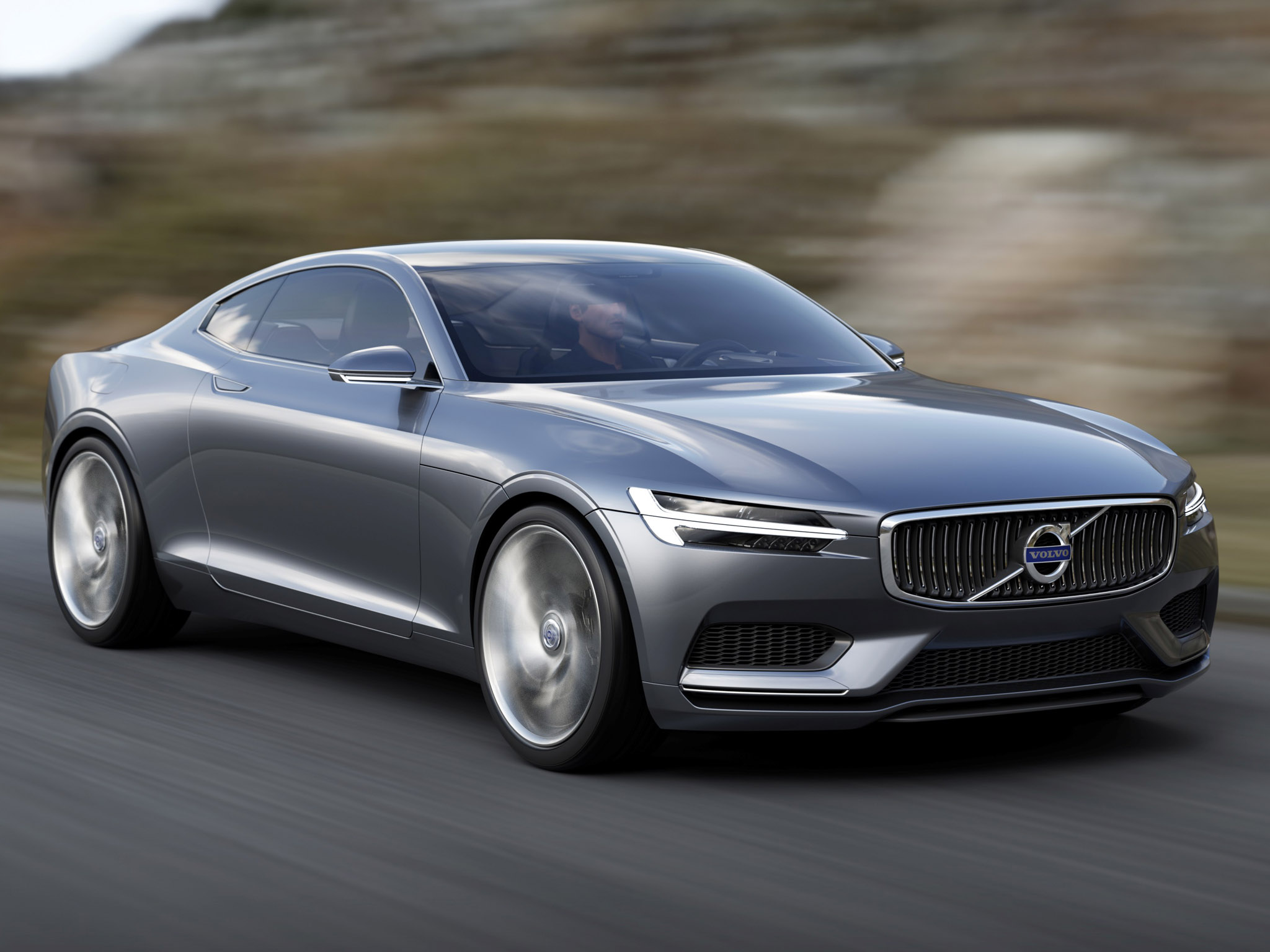 2013, Volvo, Coupe, Concept Wallpaper