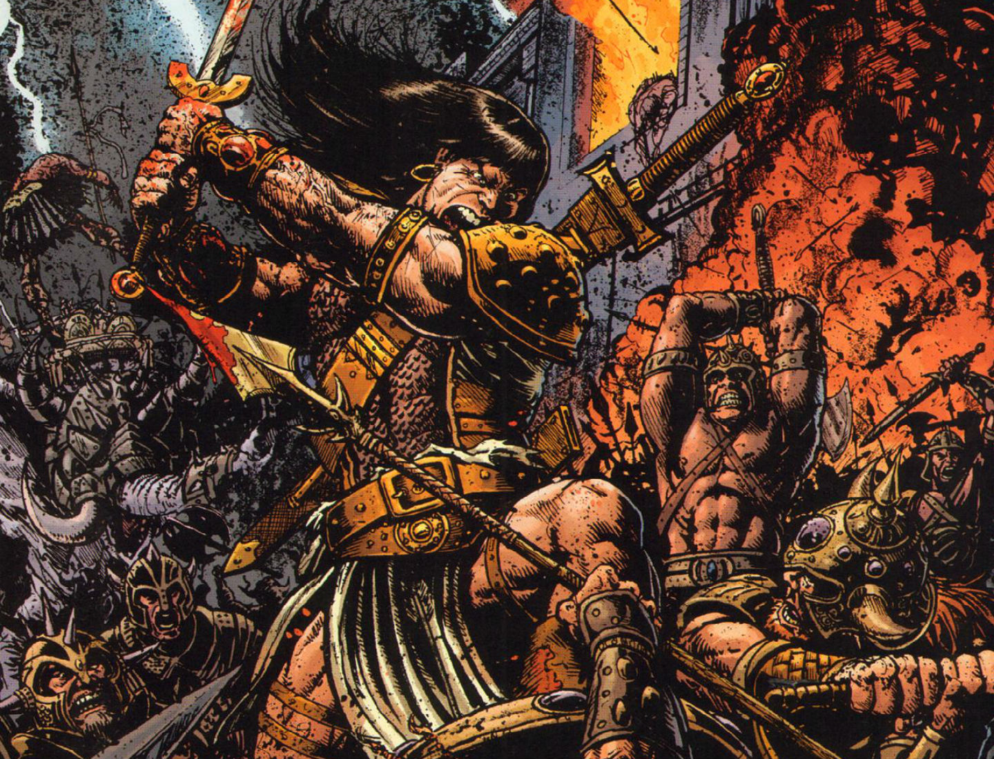 conan, The, Barbarian Wallpaper