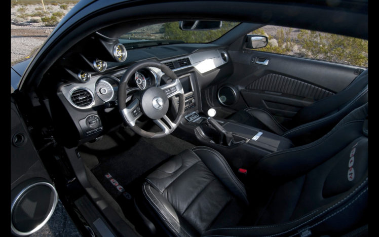 2013, Shelby, 1000, Ford, Mustang, Muscle, Supercar, Interior HD Wallpaper Desktop Background