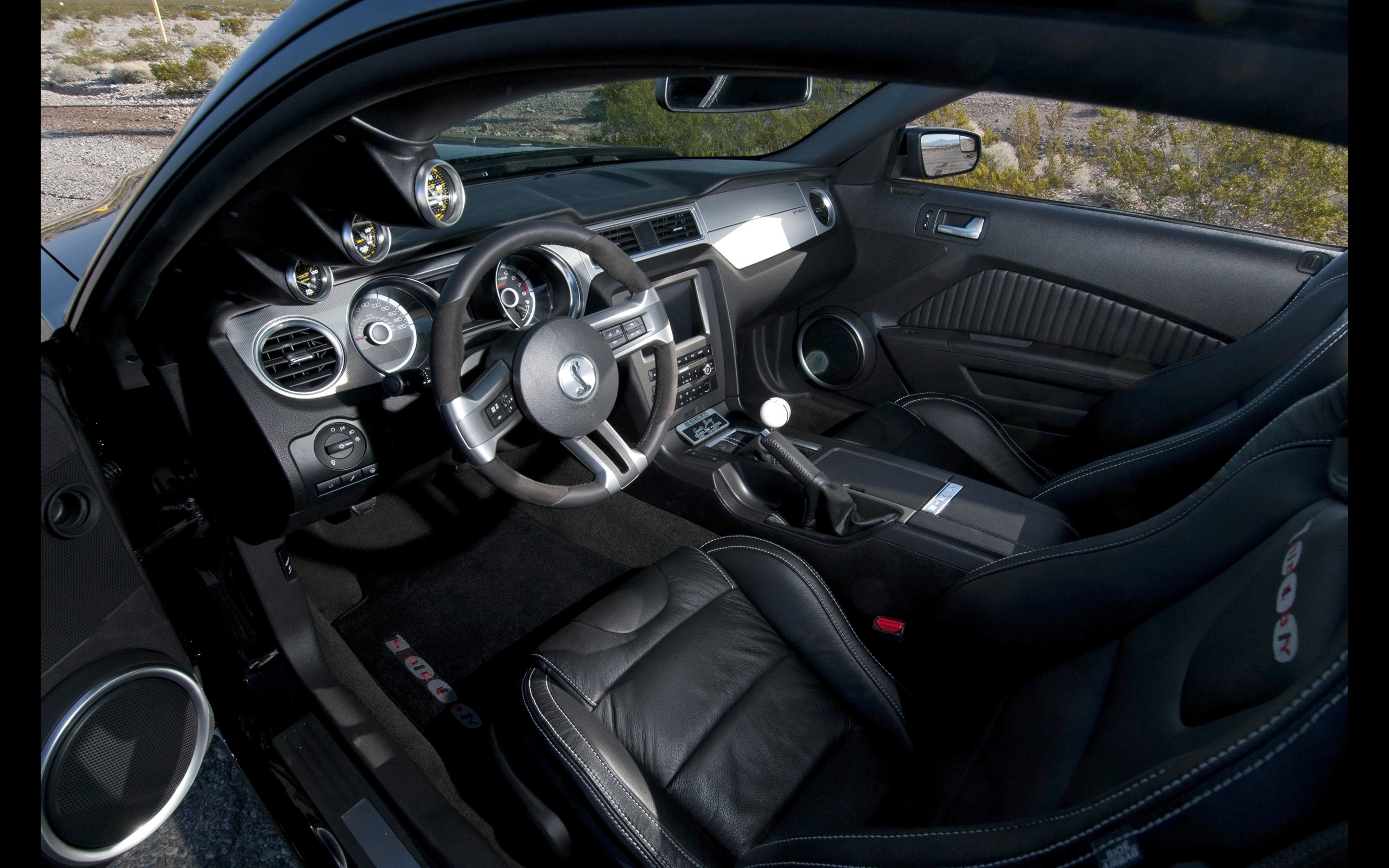 2013, Shelby, 1000, Ford, Mustang, Muscle, Supercar, Interior Wallpaper