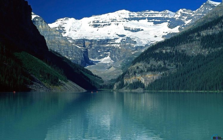 mountains, Nature, Cyan, Lakes HD Wallpaper Desktop Background