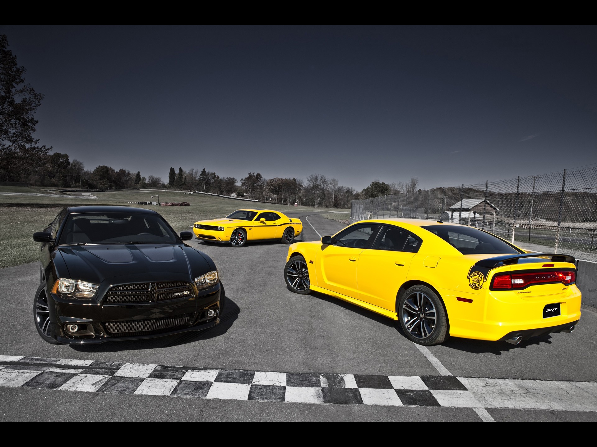 yellow, Jackets, Dodge, Challenger, Dodge, Challenger, Srt8, Yellow, Cars Wallpaper