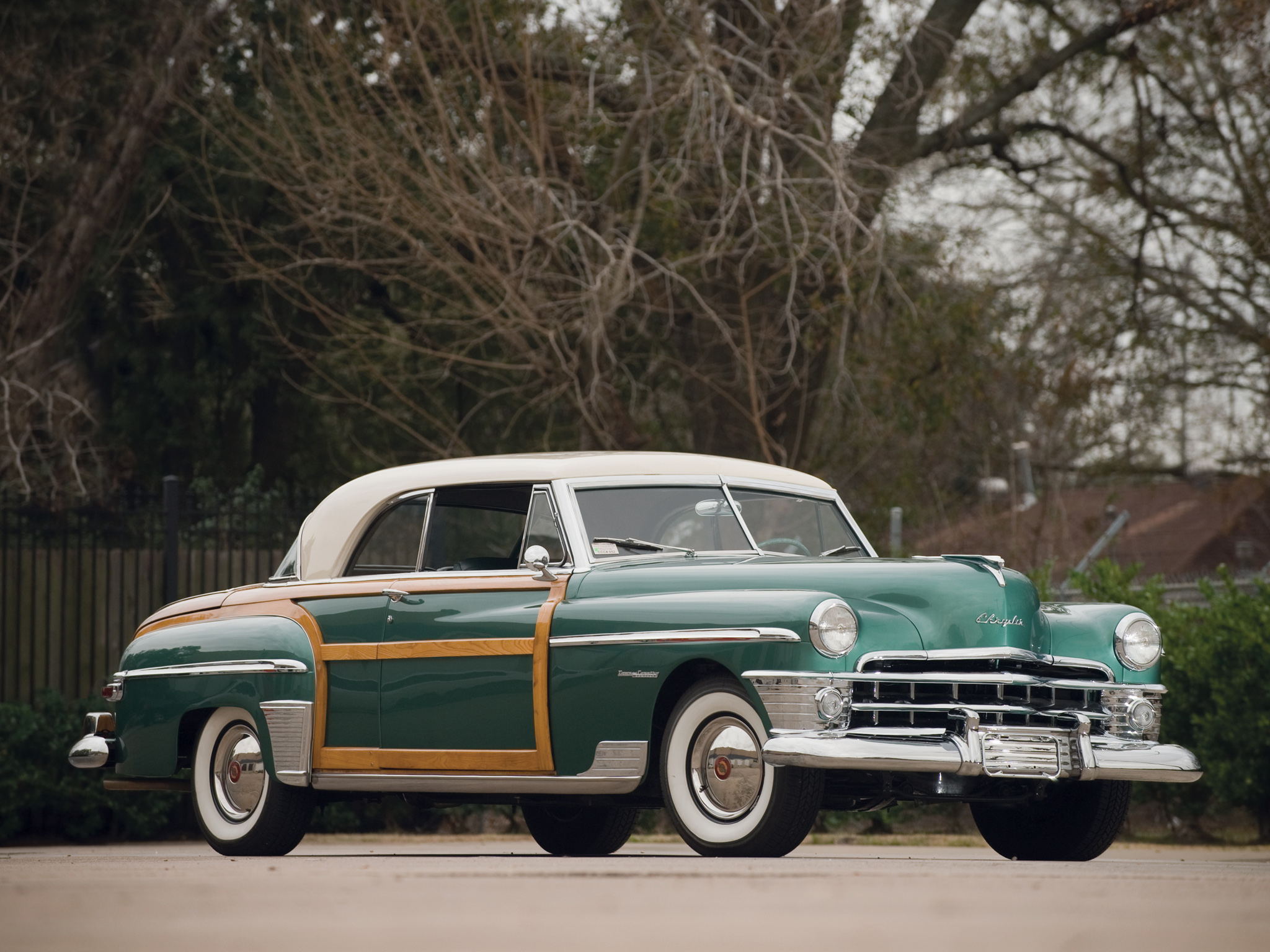1950, Chrysler, New, Yorker, Town, Country, Newport, Coupe, C49n, Retro Wallpaper