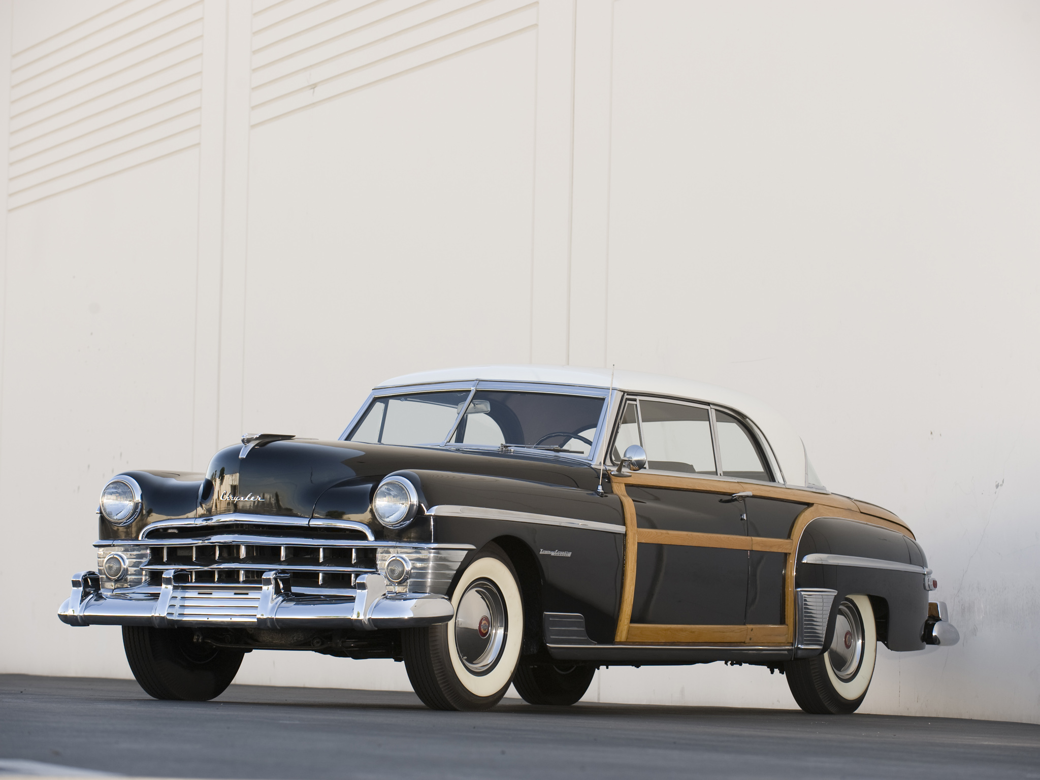 1950, Chrysler, New, Yorker, Town, Country, Newport, Coupe, C49n, Retro, Hy Wallpaper