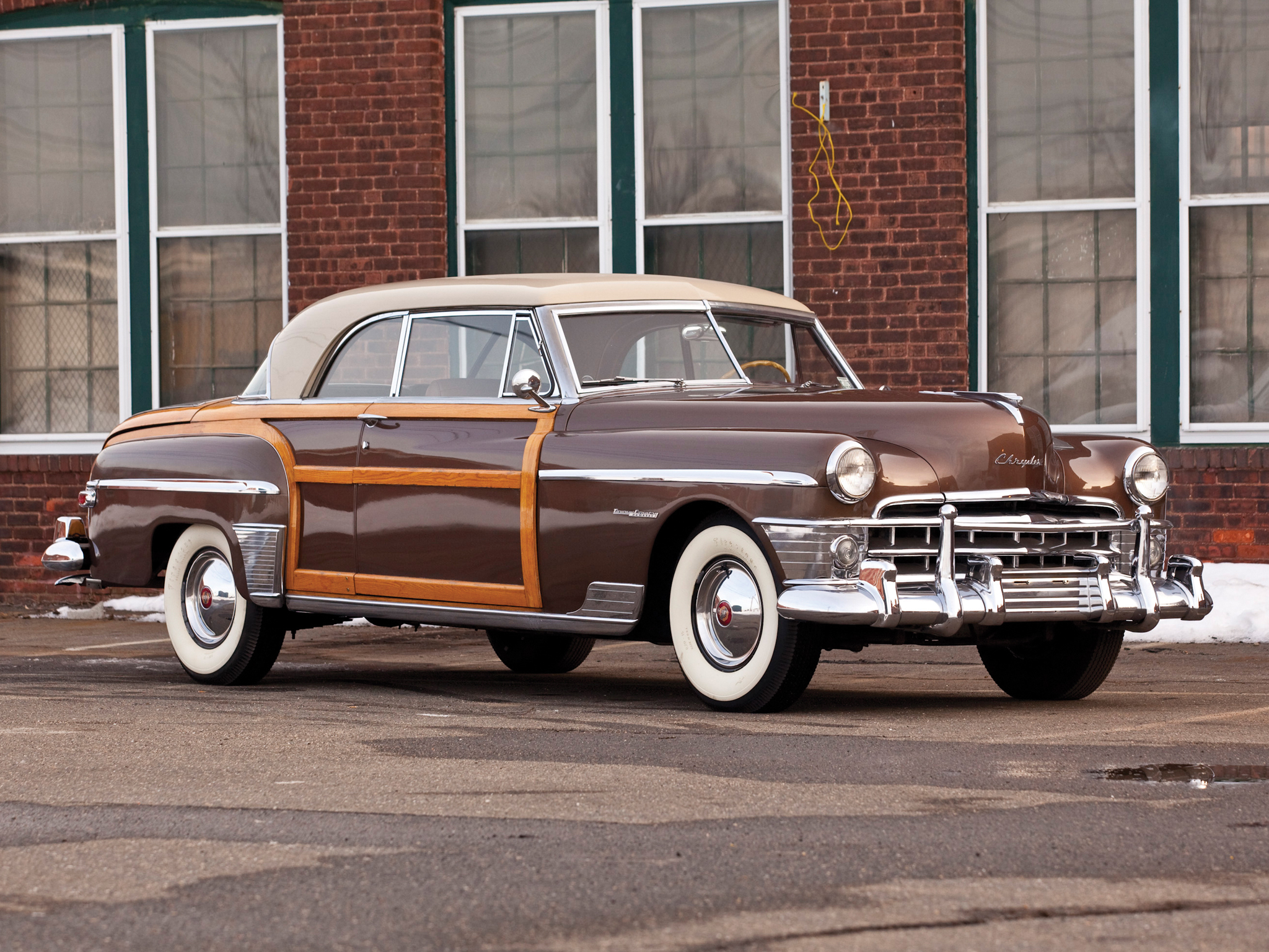 1950, Chrysler, New, Yorker, Town, Country, Newport, Coupe, C49n, Retro Wallpaper