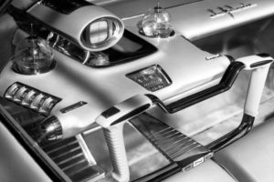 1958, Ford, La, Galaxie, Concept, Retro, Interior