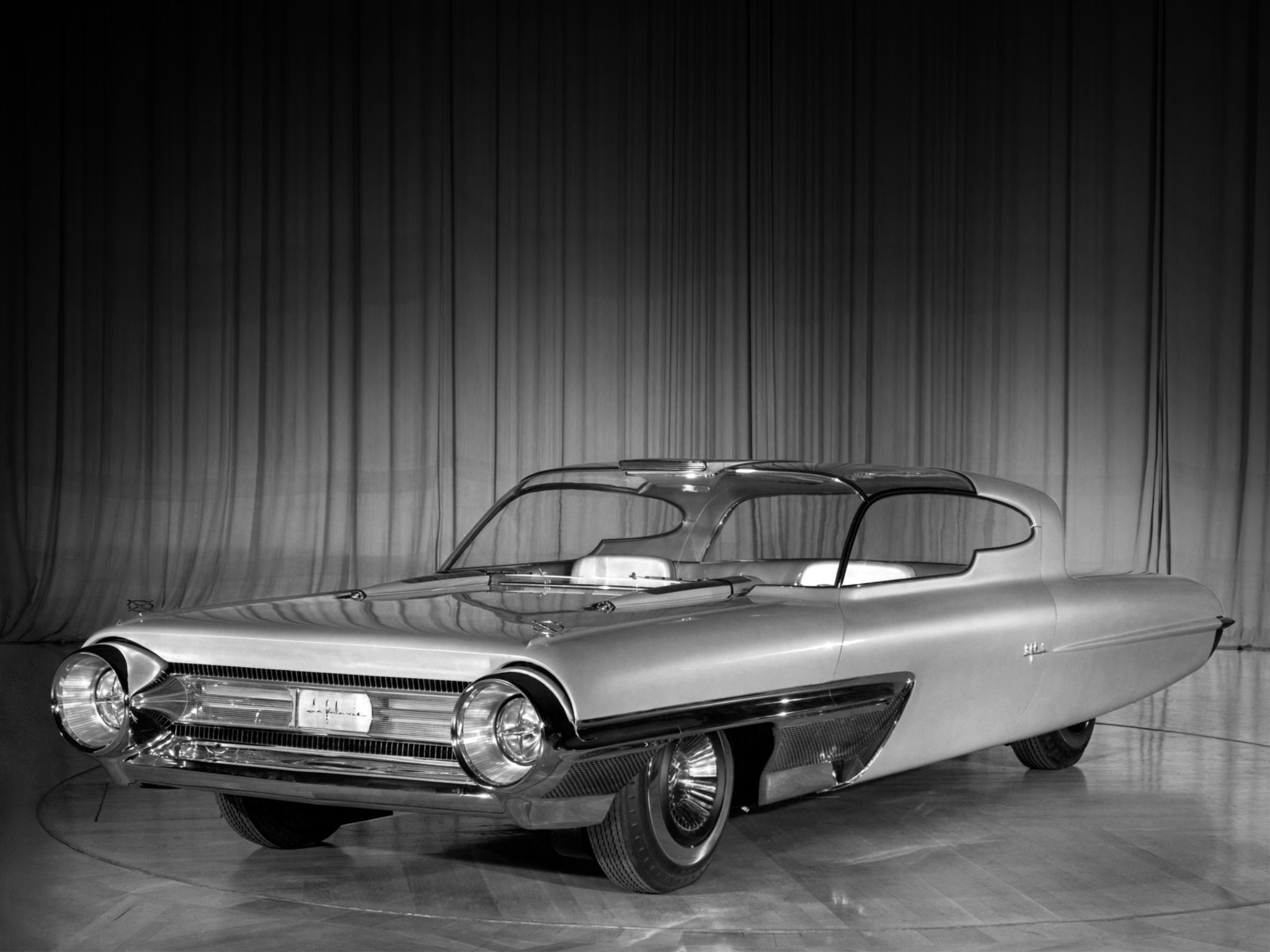 1958, Ford, La, Galaxie, Concept, Retro Wallpaper