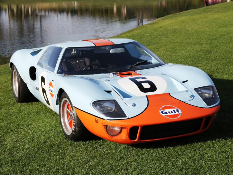 1968, Ford, Gt40, Gulf oil, Le mans, Race, Racing, Supercar, Classic, Hh HD Wallpaper Desktop Background