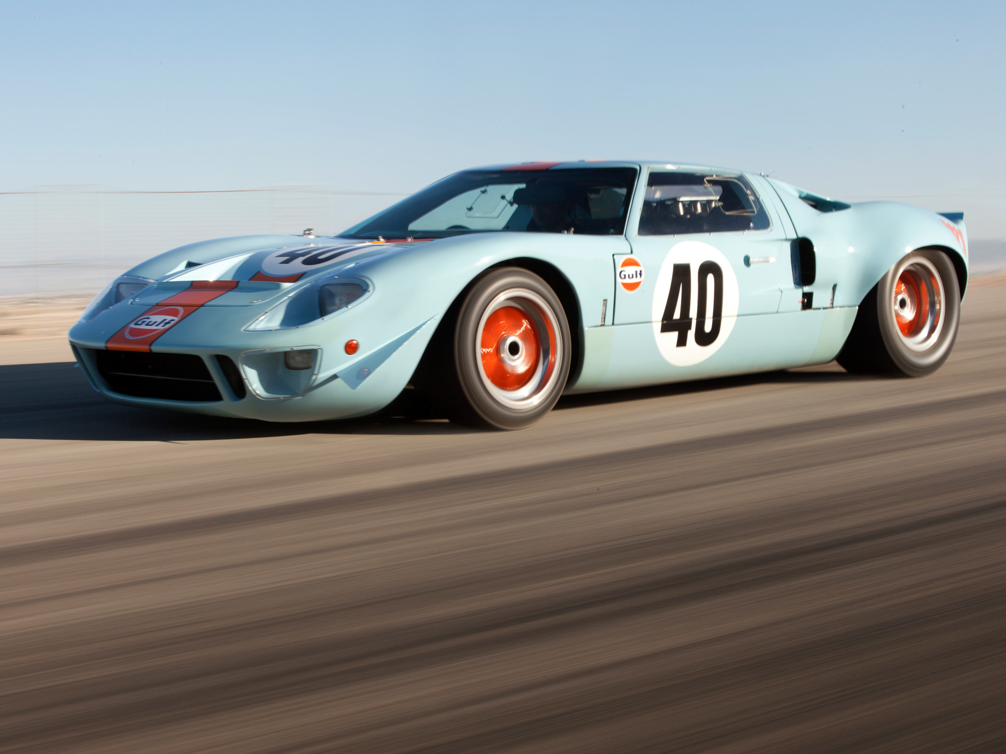 1968, Ford, Gt40, Gulf oil, Le mans, Race, Racing, Supercar, Classic Wallpaper