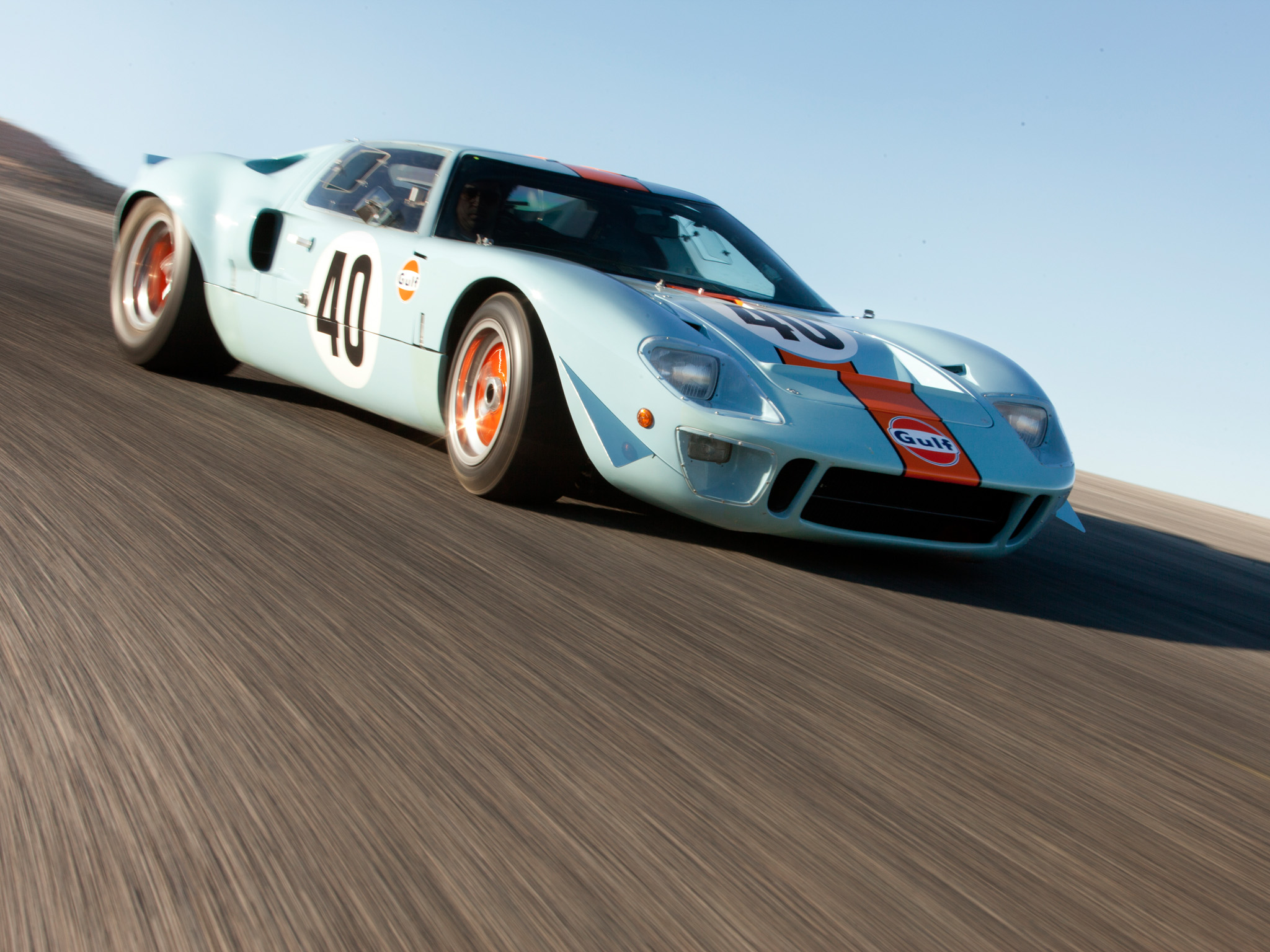 1968, Ford, Gt40, Gulf oil, Le mans, Race, Racing, Supercar, Classic