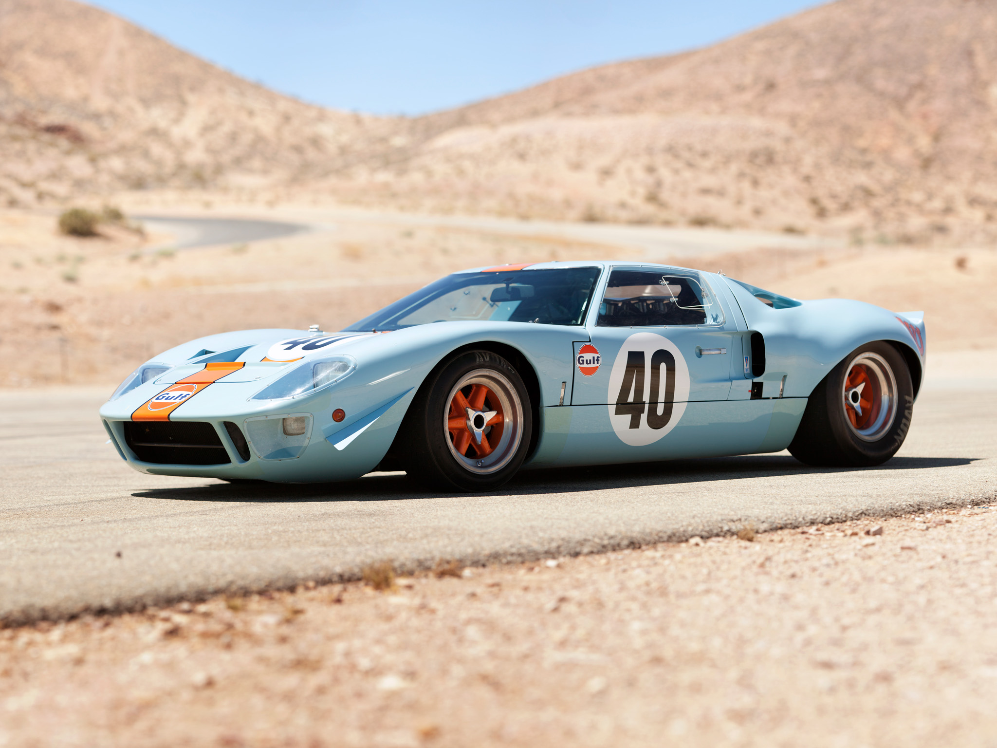 1968, Ford, Gt40, Gulf oil, Le mans, Race, Racing, Supercar, Classic Wallpaper