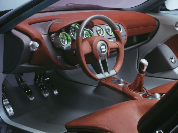 2001, Seat, Tango, Concept, Supercar, Interior HD Wallpaper Desktop Background