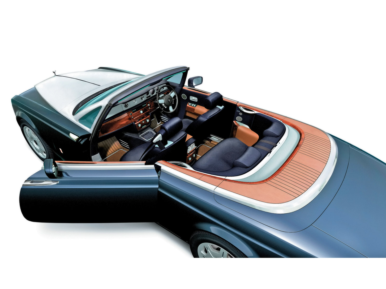 2004, Rolls, Royce, 100ex, Concept, Luxury, Interior Wallpaper