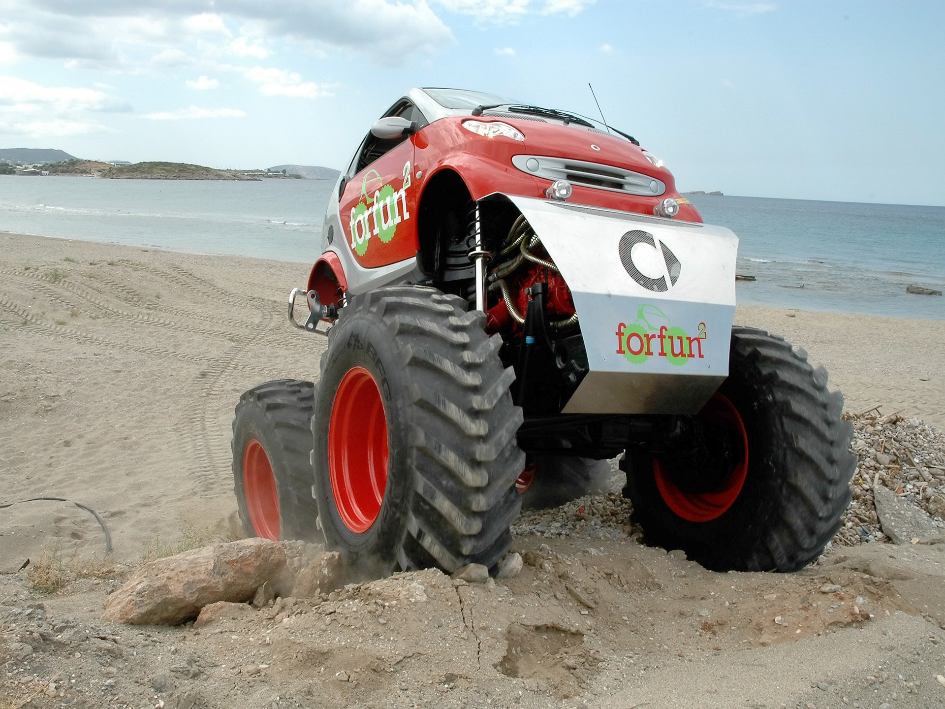 2006, Smart, Forfun2, Concept, 4x4, Electric, Hybrid Wallpaper