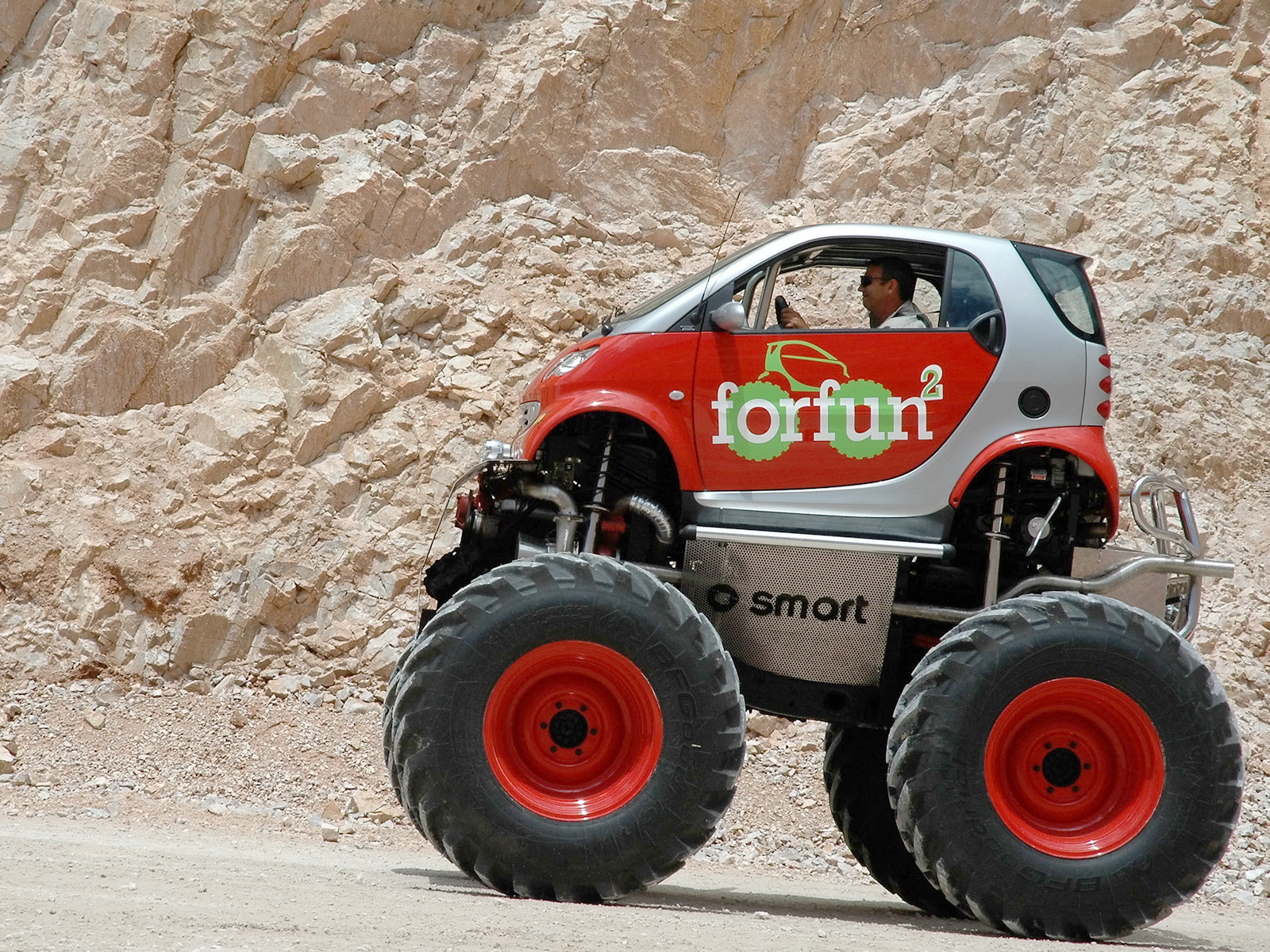 2006, Smart, Forfun2, Concept, 4x4, Electric, Hybrid, Fg Wallpaper