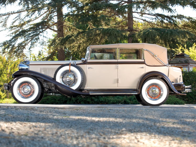 1932, Chrysler, Imperial, Convertible, Sedan, C h, Retro, Luxury HD Wallpaper Desktop Background