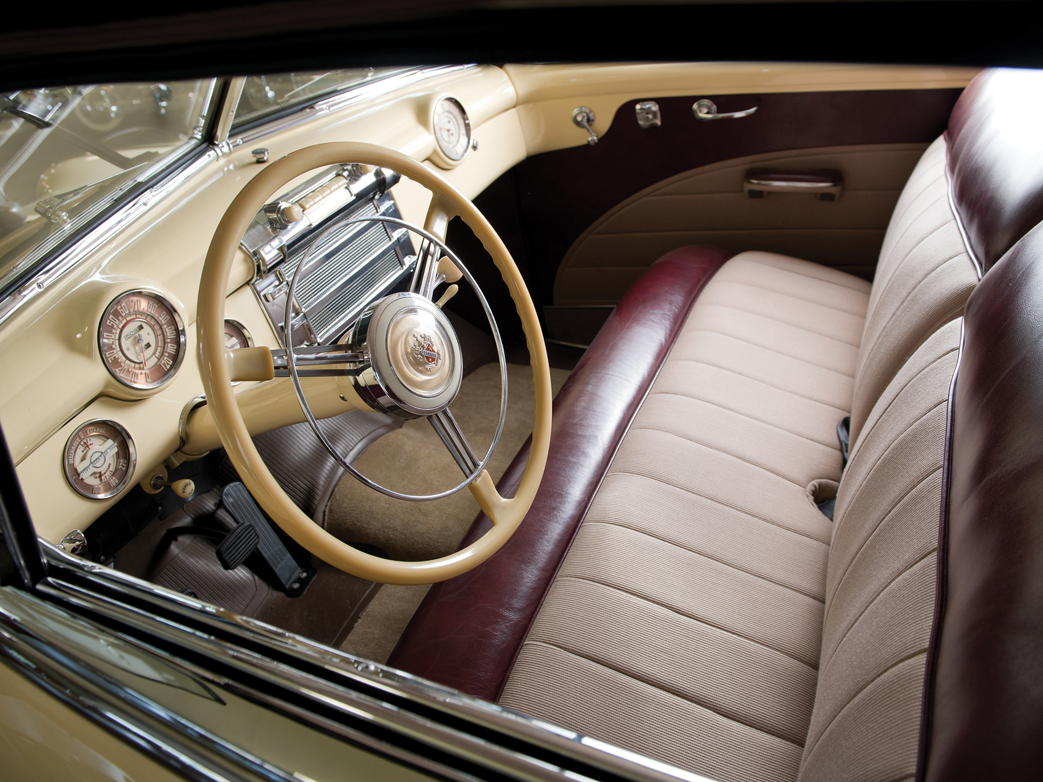 1947, Buick, Roadmaster, Convertible, 76c, Luxury, Retro, Interior Wallpaper