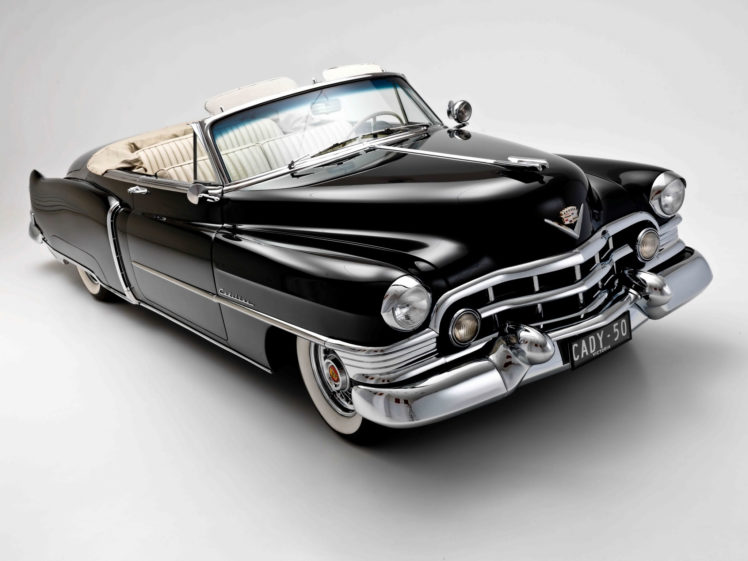 1950, Cadillac, Sixty two, Convertible, 6267, Luxury, Retro HD Wallpaper Desktop Background