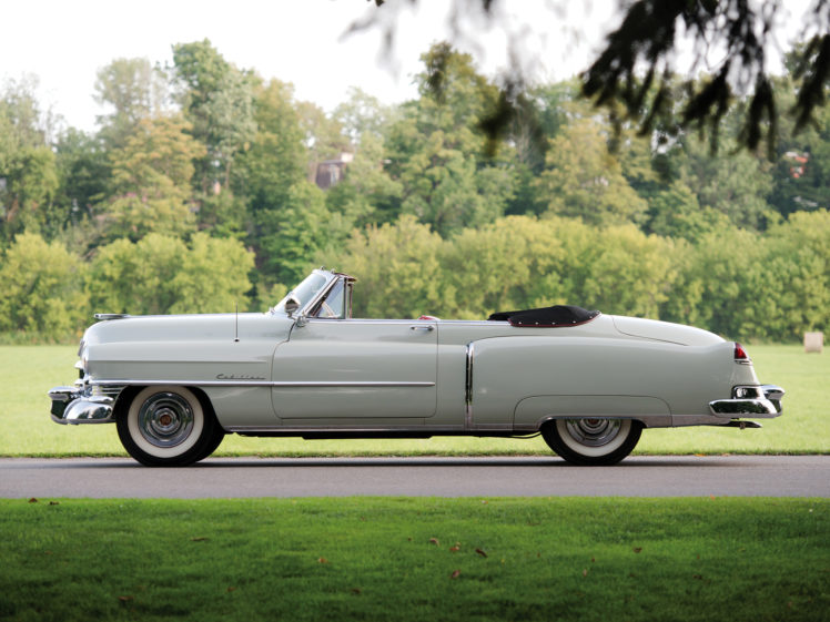 1950, Cadillac, Sixty two, Convertible, 6267, Luxury, Retro HD Wallpaper Desktop Background