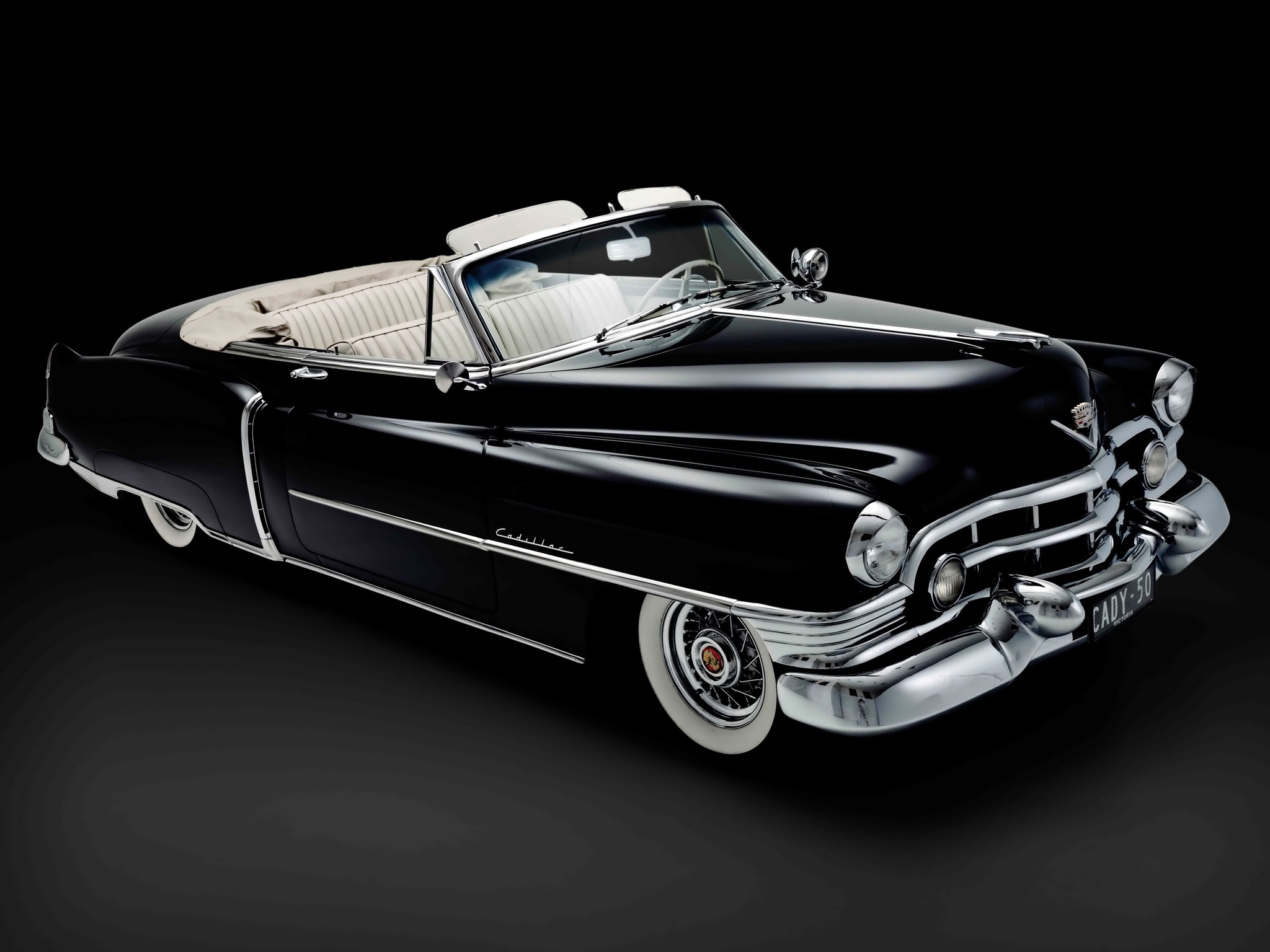 1950, Cadillac, Sixty two, Convertible, 6267, Luxury, Retro Wallpaper