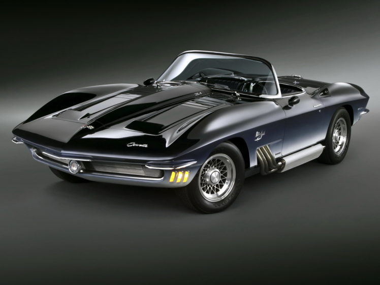 1962, Chevrolet, Corvette, Mako, Shark, Concept, Supercar, Muscle, Hot, Rod, Rods HD Wallpaper Desktop Background