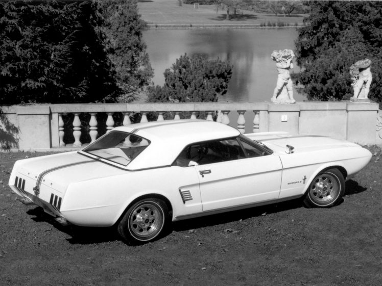 1963, Ford, Mustang, Concept ii, Concept, Muscle, Classic, Supercar HD Wallpaper Desktop Background