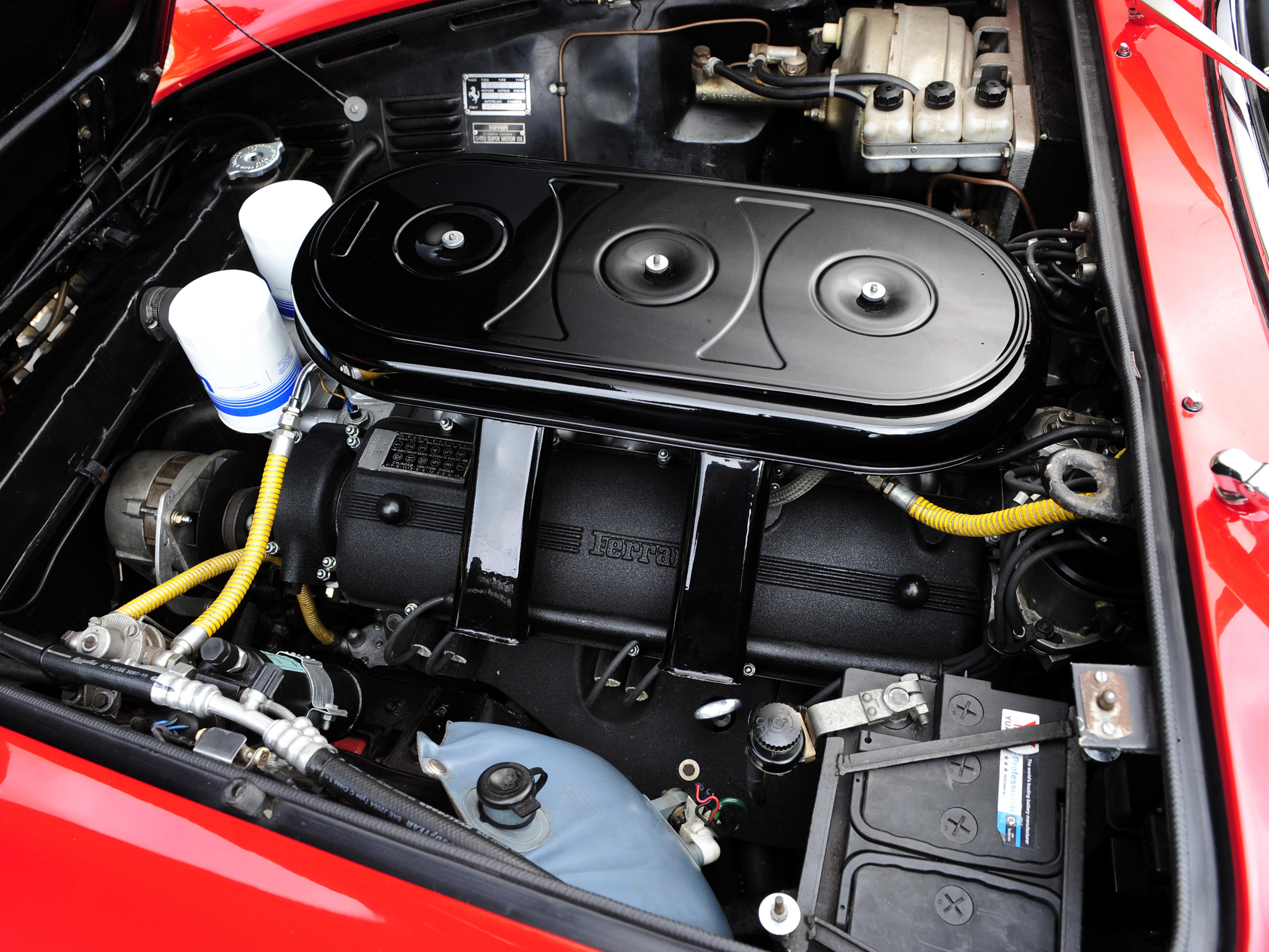 1967, Ferrari, 330, Gtc, Uk spec, Supercar, Classic, Engine Wallpaper