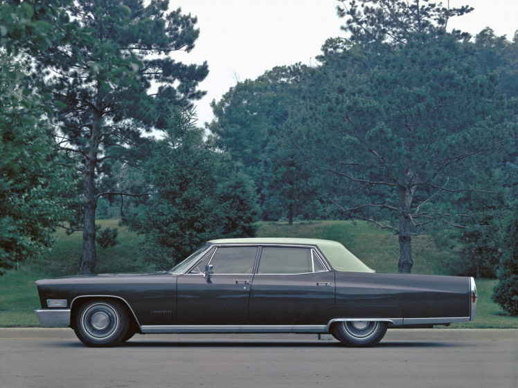 1968, Cadillac, Fleetwood, Sixty, Special, 68069 m, Luxury, Classic HD Wallpaper Desktop Background