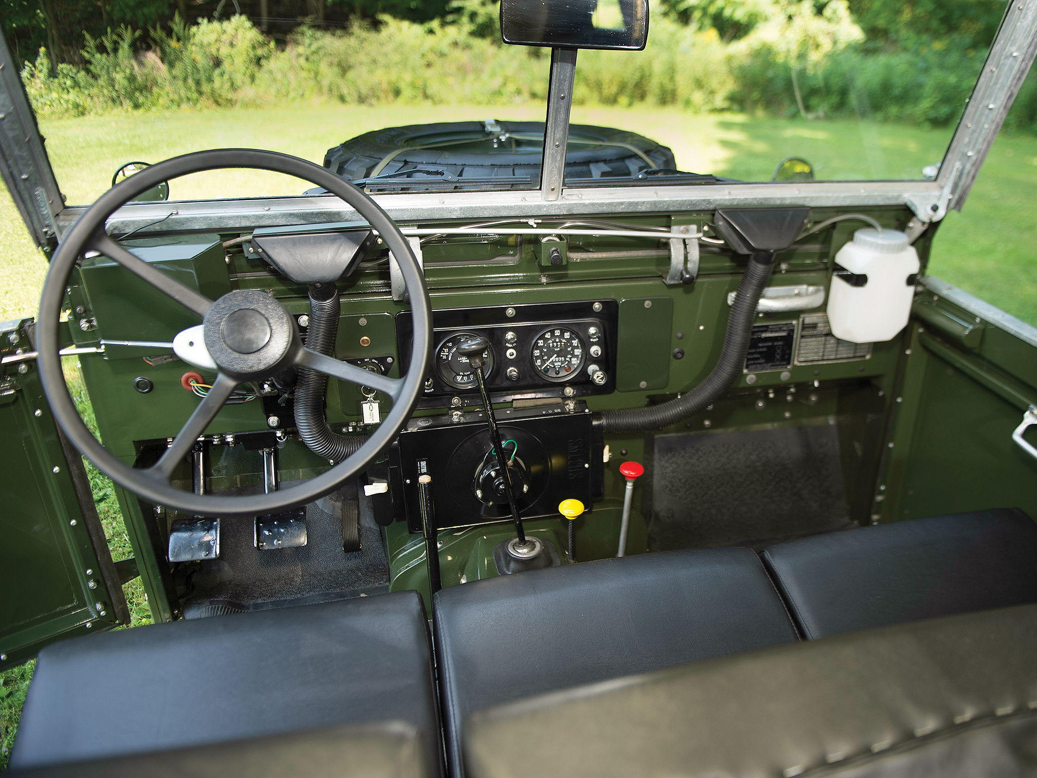 1968, Land, Rover, Lightweight, Iia, Offroad, 4x4, Military, Interior Wallpaper
