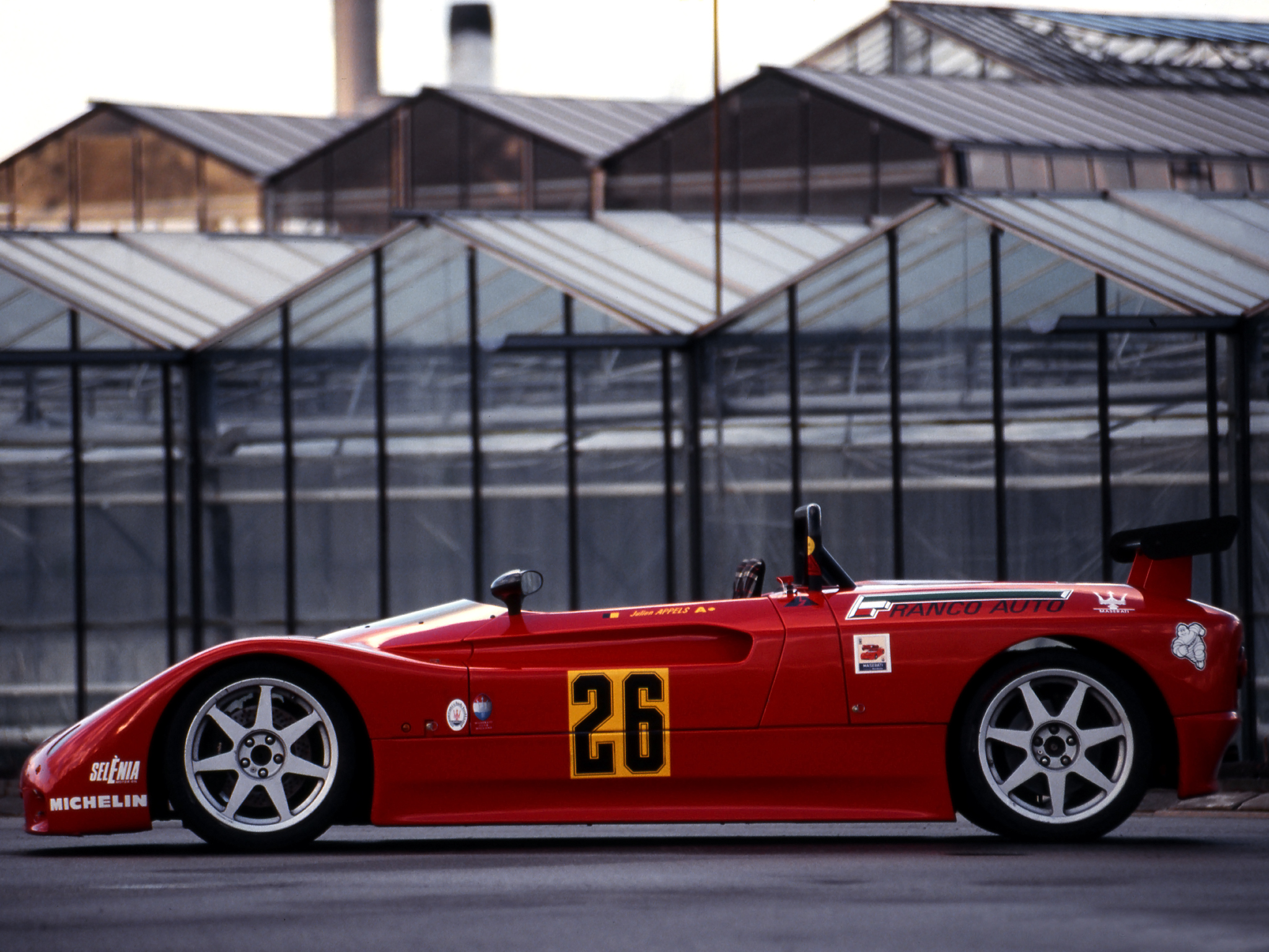 1991, Maserati, Barchetta, Corsa, Race, Racing Wallpaper