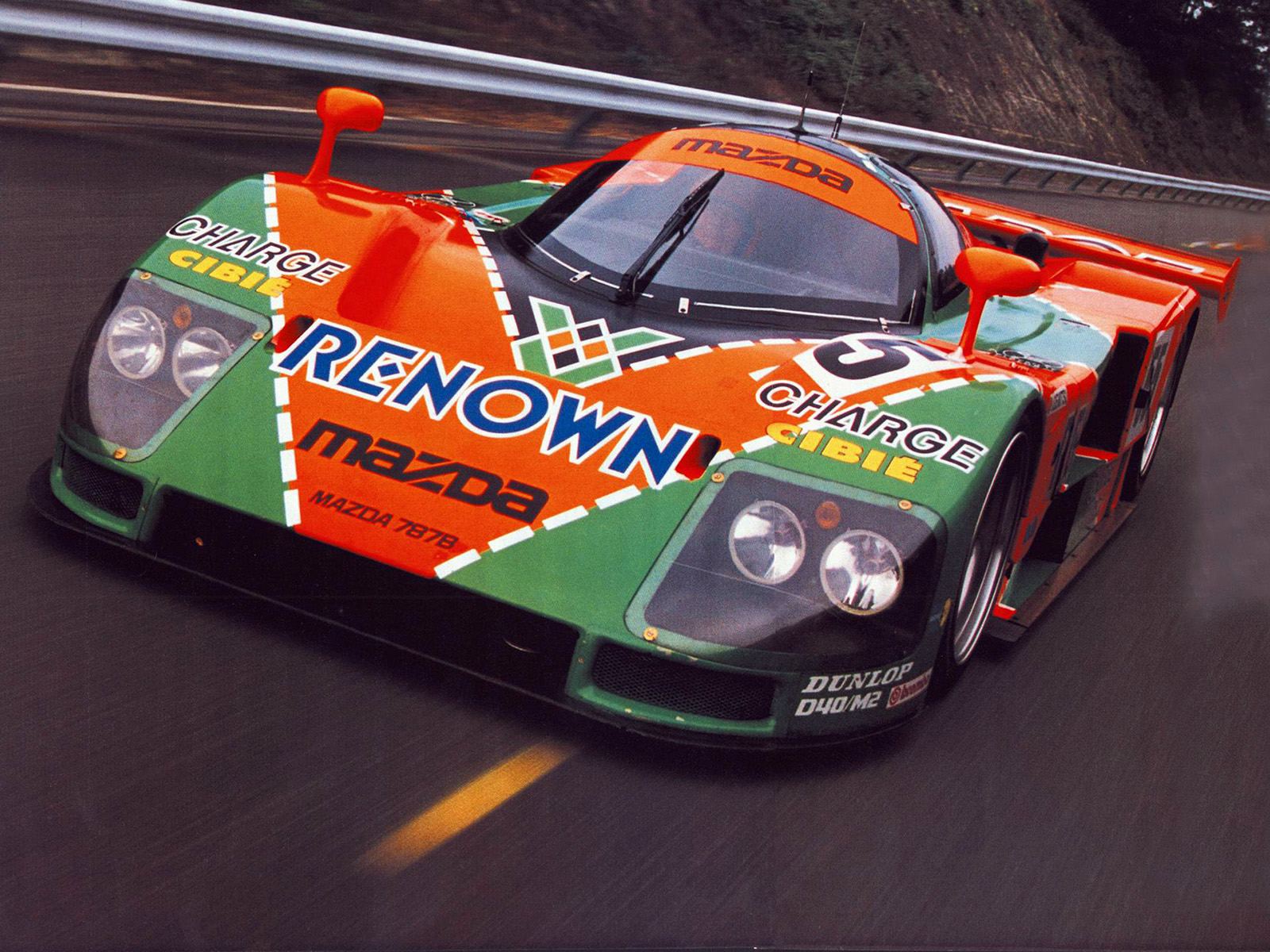 1991, Mazda, 787b, Race, Racing Wallpaper
