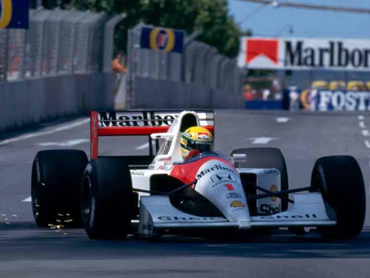 1991, Mclaren, Honda, Mp4 6, Formula, One, F 1, Race, Racing HD Wallpaper Desktop Background